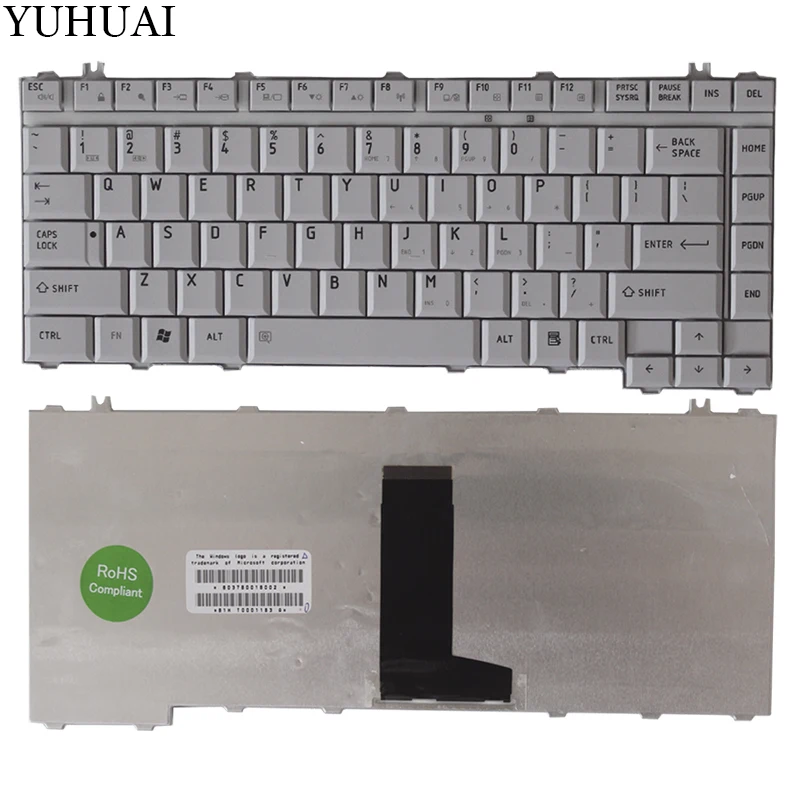 Для TOSHIBA Satellite A200 M200 A300 M300 L300 L305D M205 L200 L205 серии клавиатуры ноутбука США черный