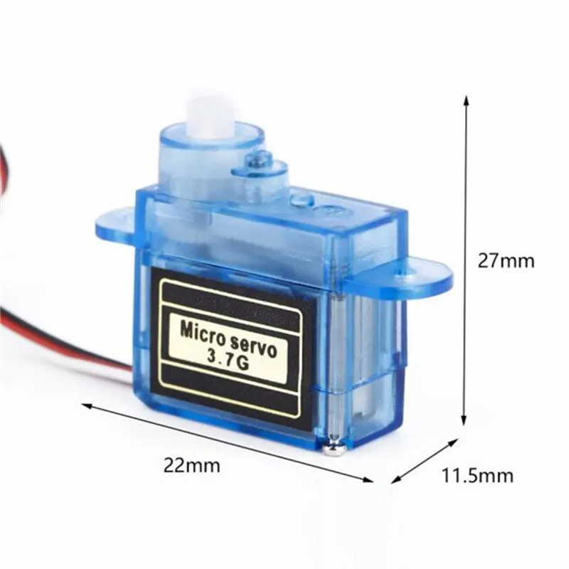 10 шт лот мини сервопривод 37 г д