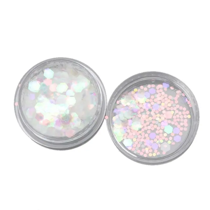 

P15F Heart Star Shape Bright Flake Sequins DIY Resin Fillings Jewelry Making