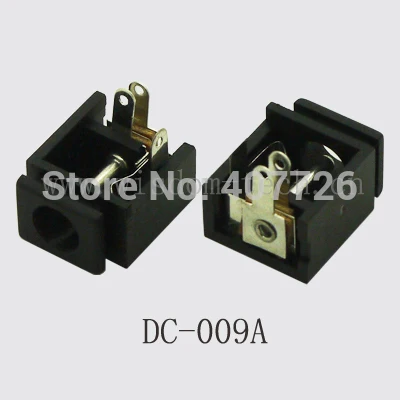 

Free shipping DC009A 100pcs/lot dc connector 2.1X5.5,DC power jack female connector