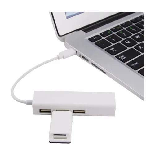 Oem Type-C USB 3.1 To Ethernet Lan Adapter + 3 Port USB 2.0 HUB