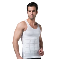 007 mens body shaping tank abdominal muscle vest breast binding abdominal function body beautifying underwear