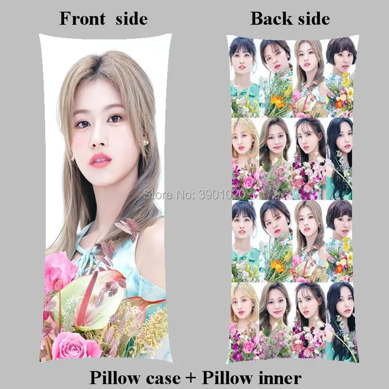 Корейская длинная подушка KPOP Lim Na Yeon Yoo JungYeon Momo Sana min Kim DaHyun для тела внутренняя