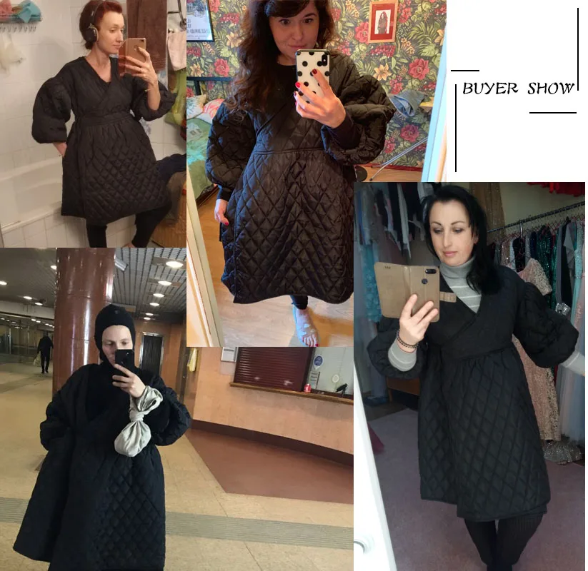 

Personality Large Hem Coat Women 2020 Black Korean Fashion Jackets New V Collar Half Sleeve Loose Big