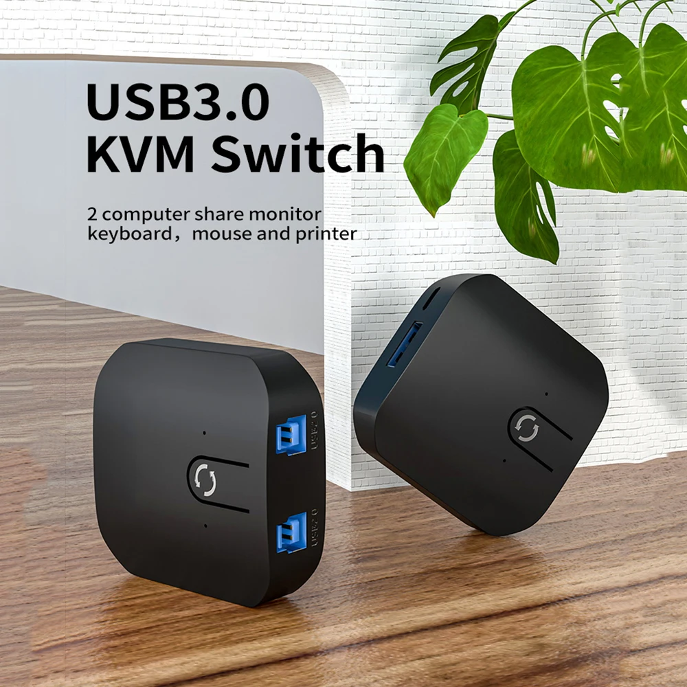 USB 3 0 HD KVM переключатель 1080P Capture Box 2 сплиттер квм для совместного использования