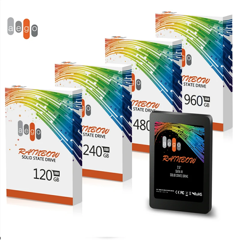 AEGO Высокое Качество SSD 120 GB 240 GB 480 ГБ встроенной твердотельный диск SATA3 жесткий диск для настольных ПК
