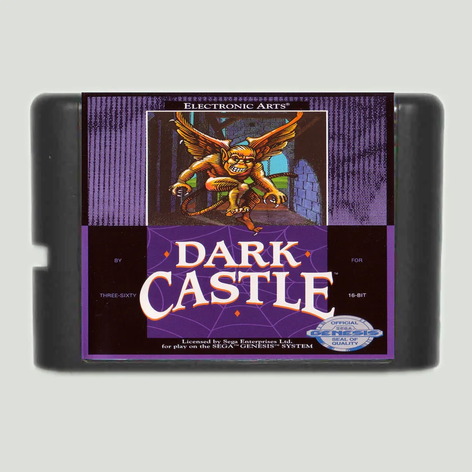 

Dark Castle 16 bit MD Game Card For Sega Mega Drive For Genesis