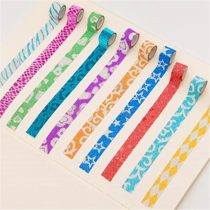 10 штук/упаковка лента Washi мини маскировки DIY декоративный Скрапбукинг оформление