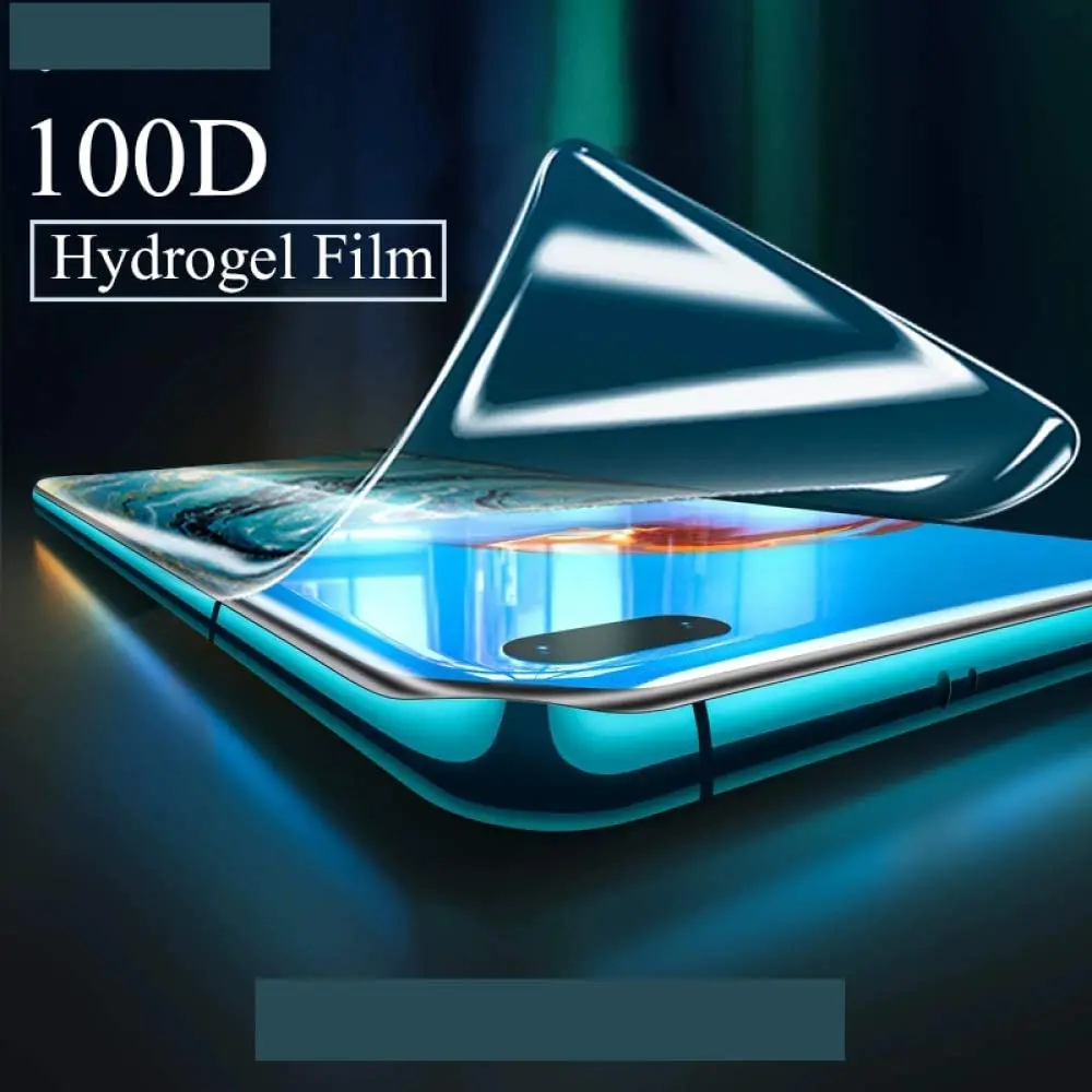 Защита экрана для Huawei P30 P20 P40 Lite E Pro P Smart 2019 полное покрытие Гидрогелевая пленка Mate