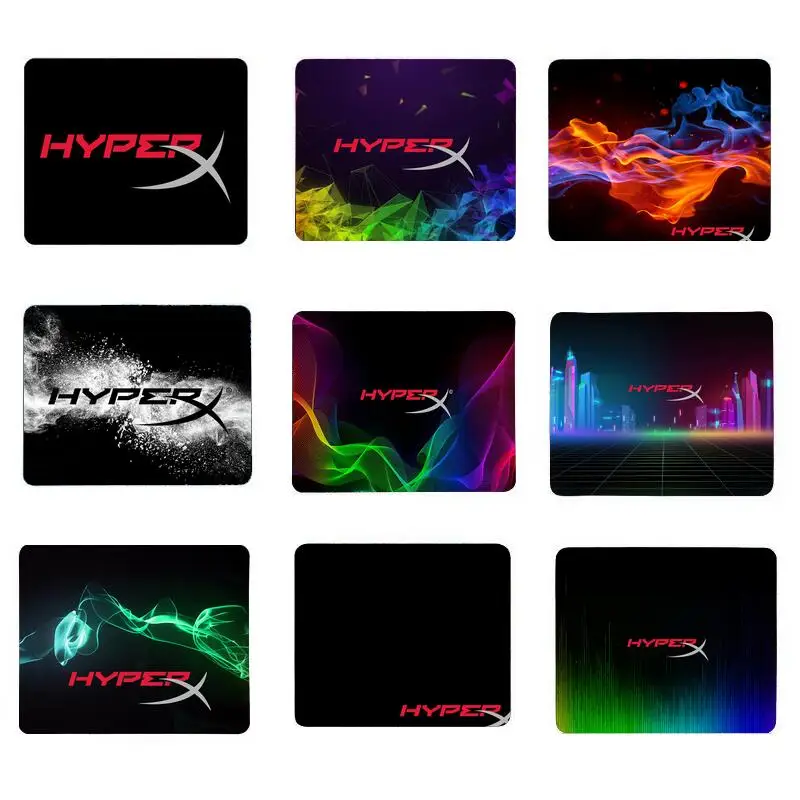 

Gaming Accessories HyperX Computer Mat Mouse Pads Small Carpet Cs Pc Gamer Laptop Pad Mousepad Mats Anime Keyboard Laptops Desk