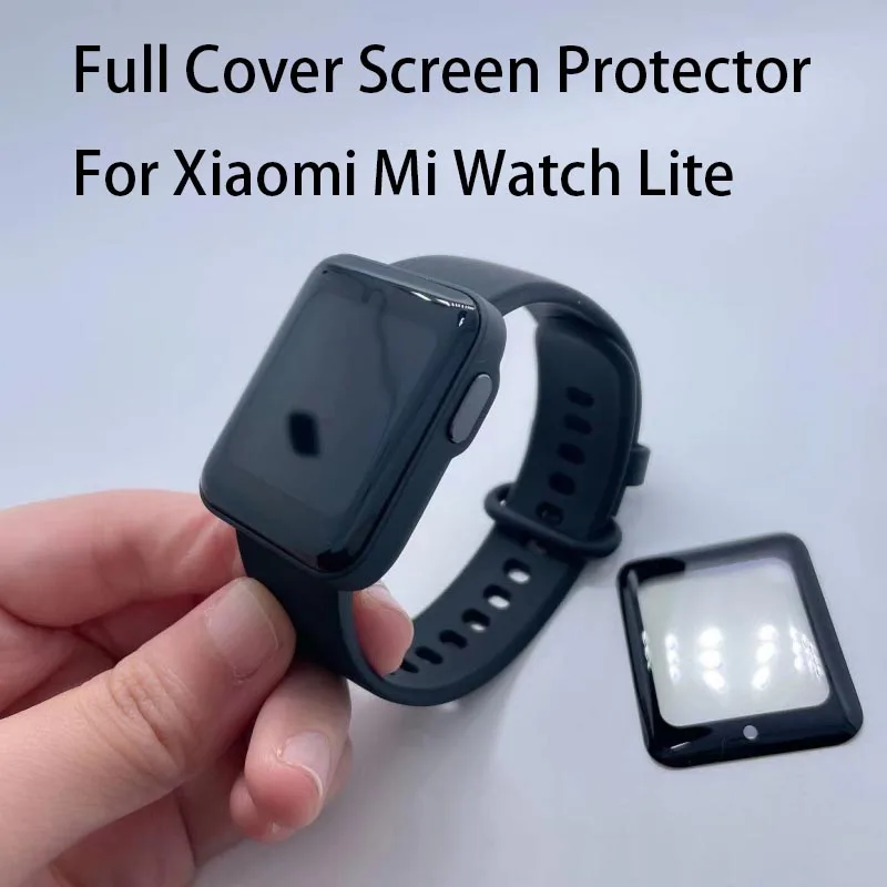 Защита экрана для Xiaomi Mi Watch Lite 3D изогнутая поверхность полное покрытие Защитная