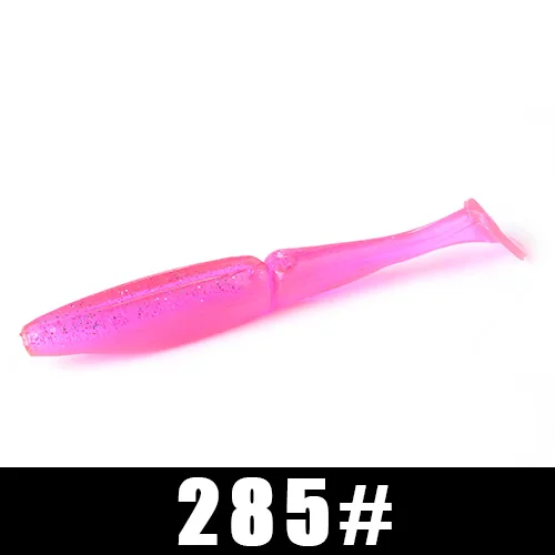285 FISH KING 6 шт./упак., мягкие приманки, приманка для рыбалки 105 мм, 11 г, приманка для плавания, форель, Мягкая наживка для рыбалки воблер, искусственная приманка для щуки - Цвет: 285