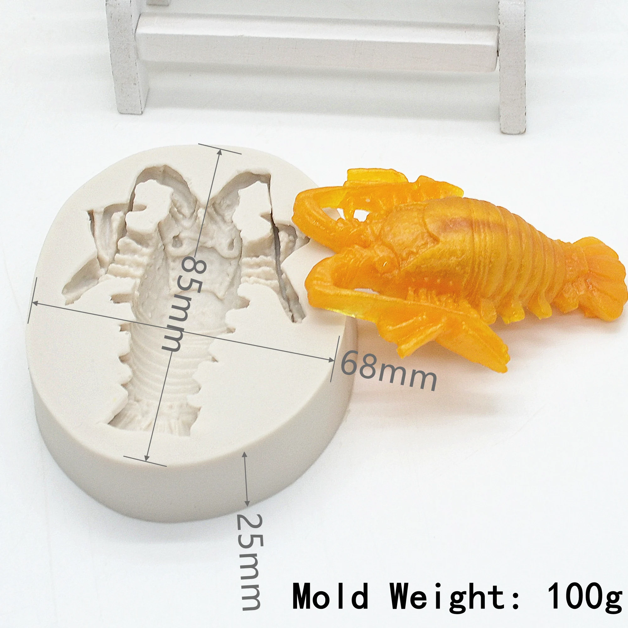 3D креветки силиконовые формы Кухня выпечки инструменты DIY Кондитерские десерт