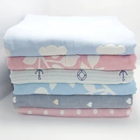 new soft baby blankets 100 muslin cotton 6 layers newborn swaddling four seasons baby swaddle bedding receiving blanket 2 size