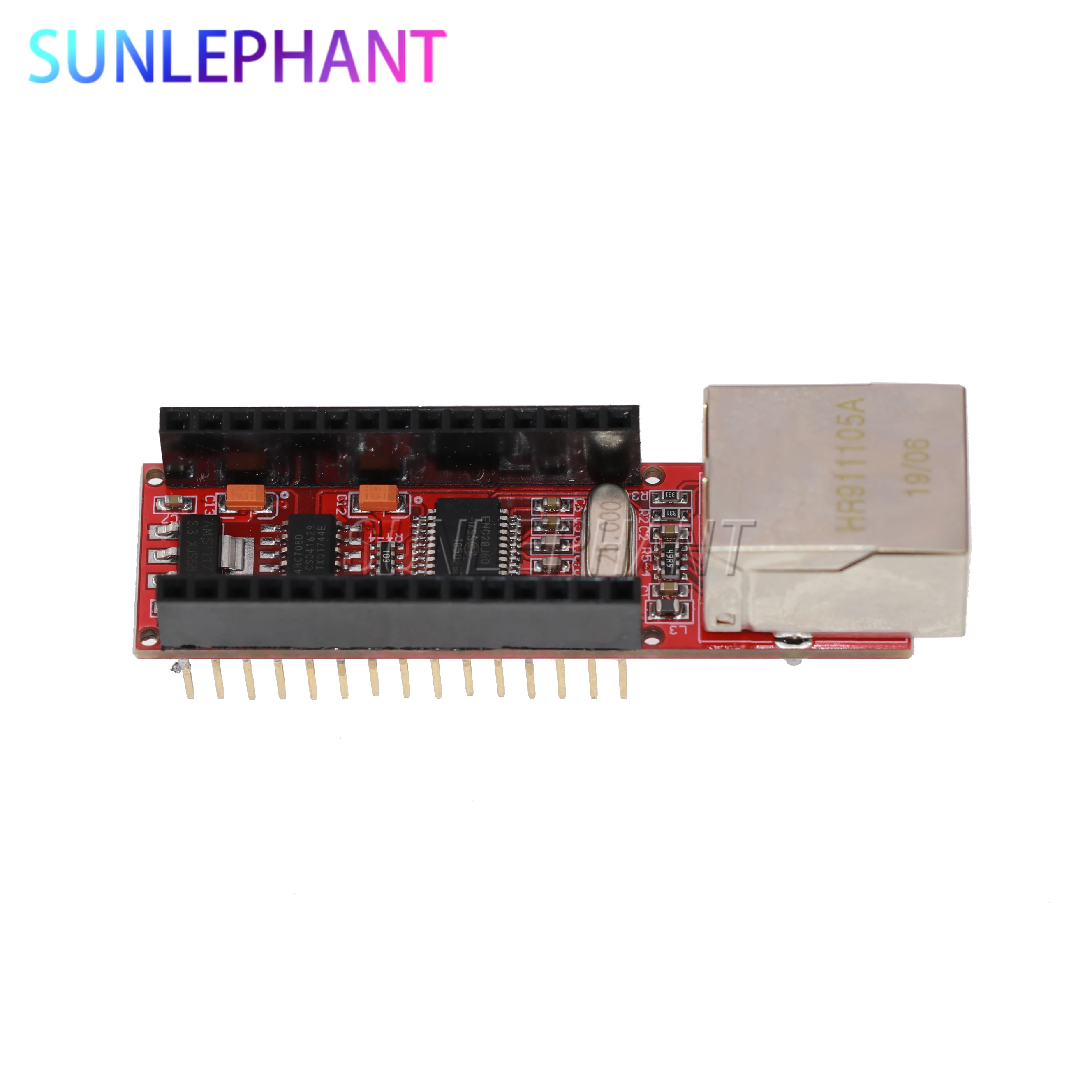Сетевой экран V1.0 ENC28J60 для совместимого с arduno модуля веб-сервера Nano 3 0 RJ45 |