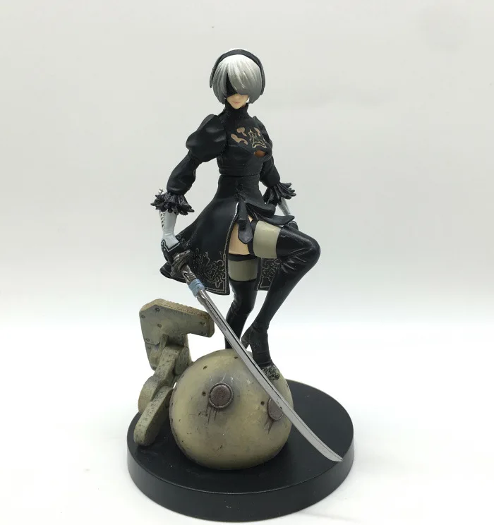 12 см PS4 игра NieR Automata YoRHa № 2 Тип B 2B с мечом мультяшная игрушка фигурка модель