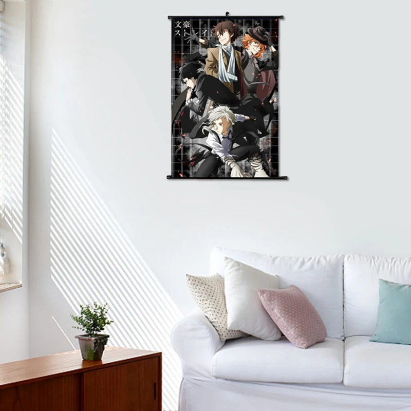 Bungou стена Аниме Манга бродячие собаки плакат украшение для дома настенное
