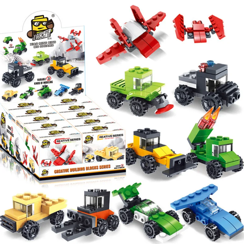 

Mini Assembled City Engineering Military Aircraft Building Blocks Children's Enlightenment Puzzle Assembly Small Toy Gift