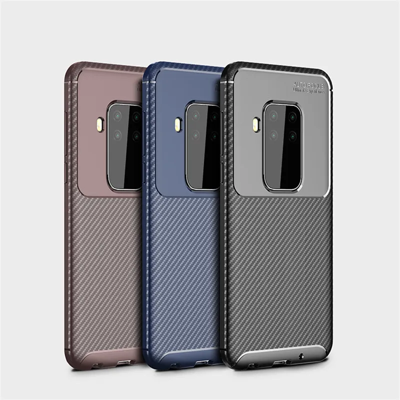 Корпус из углеродного волокна для Motorola One Zoom чехол Высокое качество Алмазная сетка Дизайн чехол для Motorola One зум One Pro задняя крышка