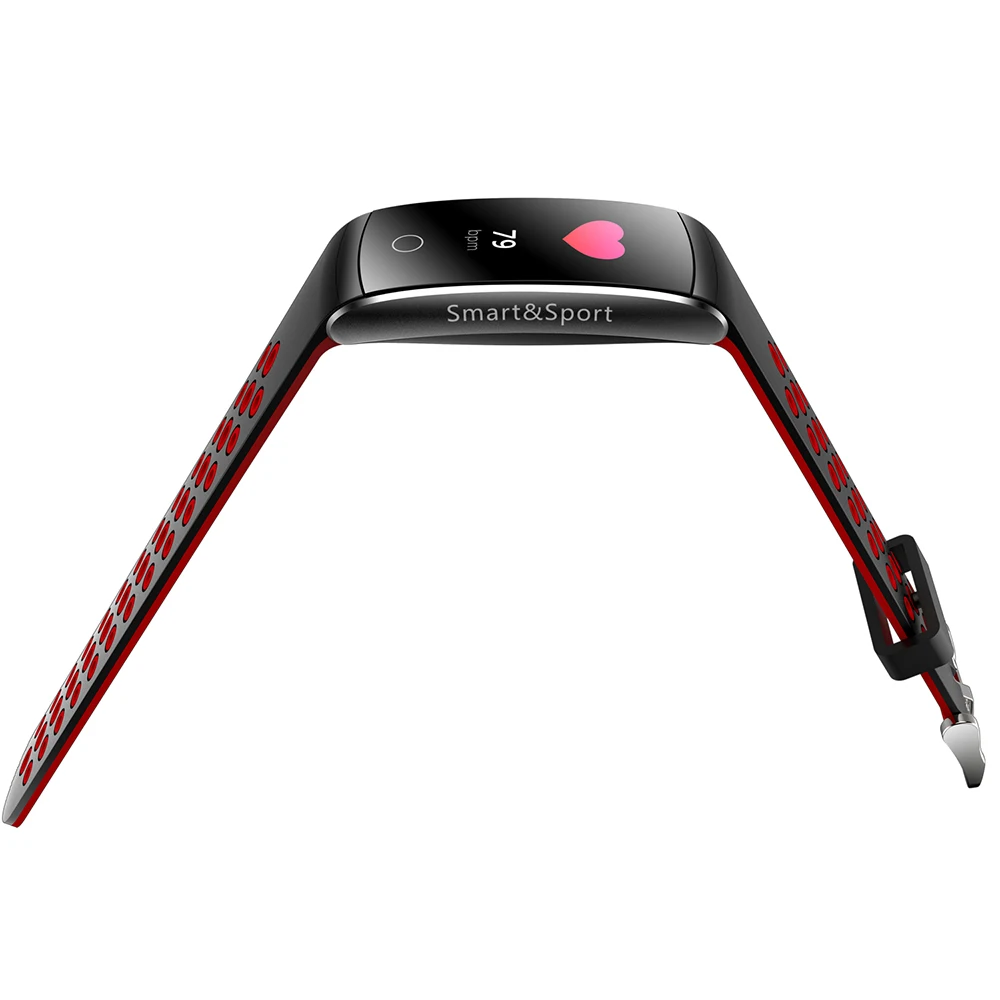 

Portable Waterproof 0.96IN IPS Color Screen Silicone Belt Multifunction Intelligent Bracelet Step Counting Health Monitoring