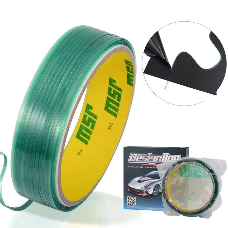 50M Knifeless Cutting Design Line Car Stickers Vinyl Film Wrap Tape Carbon Fiber Knife Styling Tool Accessor |