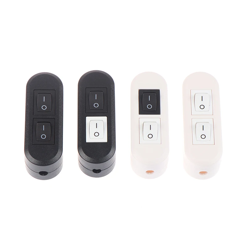 

1pcs Double Double Control Table Lamp Floor Lamp Mother Lamp Online Switch Two-button Dual Control Switch