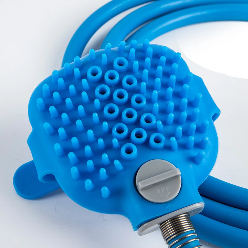 

New Pet Bathing Tool Comfortable Massager Shower Tool Cleaning Washing Bath Sprayers Dog Brush Pet Supplies Wholesale