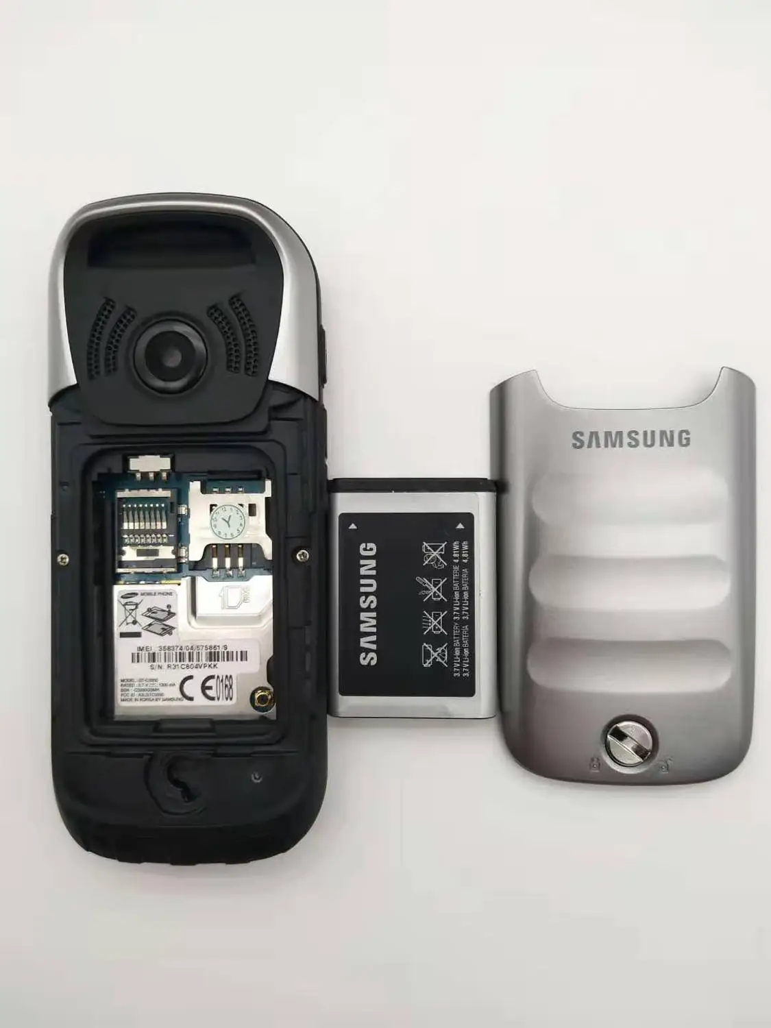 Восстановленный Оригинальный разблокированный Samsung C3350 Xcover 2 GPS дюйма GSM дешевый