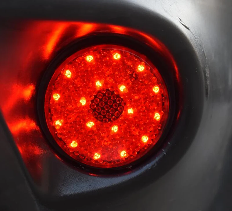 2 шт. светодиодный бампер отражатель задний противотуманный фонарь стоп сигнал