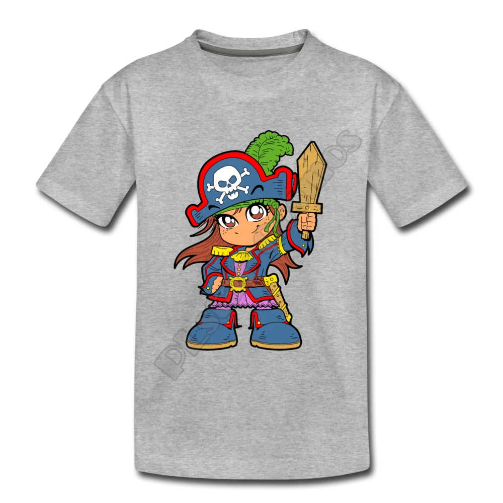 

Pirate Cartoon Kids T-Shirt 3D All Over Printed Kids t shirts Boy For Girl Funny Animal Summer Short Sleeve 03