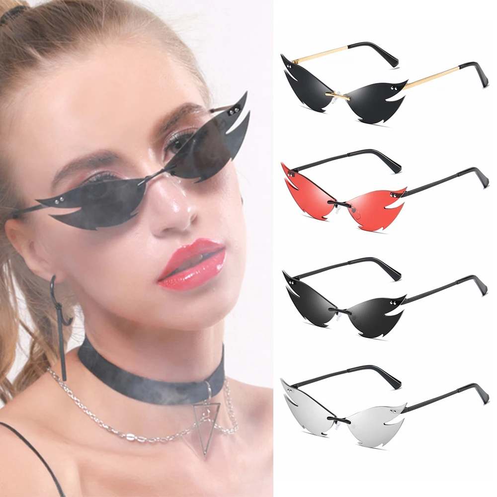 

Small Frame UV400 Eyewear Summer Punk Glasses Women's Fashion Sunglasses Retro Ladies Eyeglasses Trending Streetwear gafas
