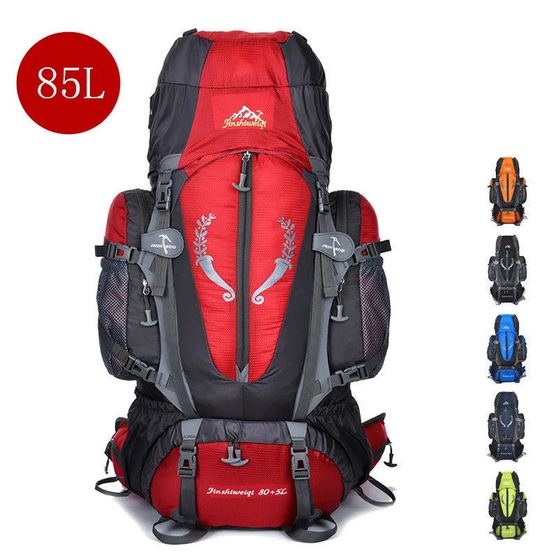 Фото 2022 Hot Large 85L Outdoor Backpack Unisex Travel Multi-purpose climbing backpacks Hiking big capacity Rucksacks camping bag №1