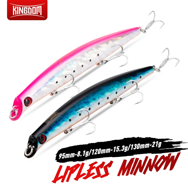 

Kingdom Floating Minnow Fishing Lure Artificial Hard Crankbaits 8.1g 15.3g 21g Swim Baits Wobblers For Pike Fishing Accessories