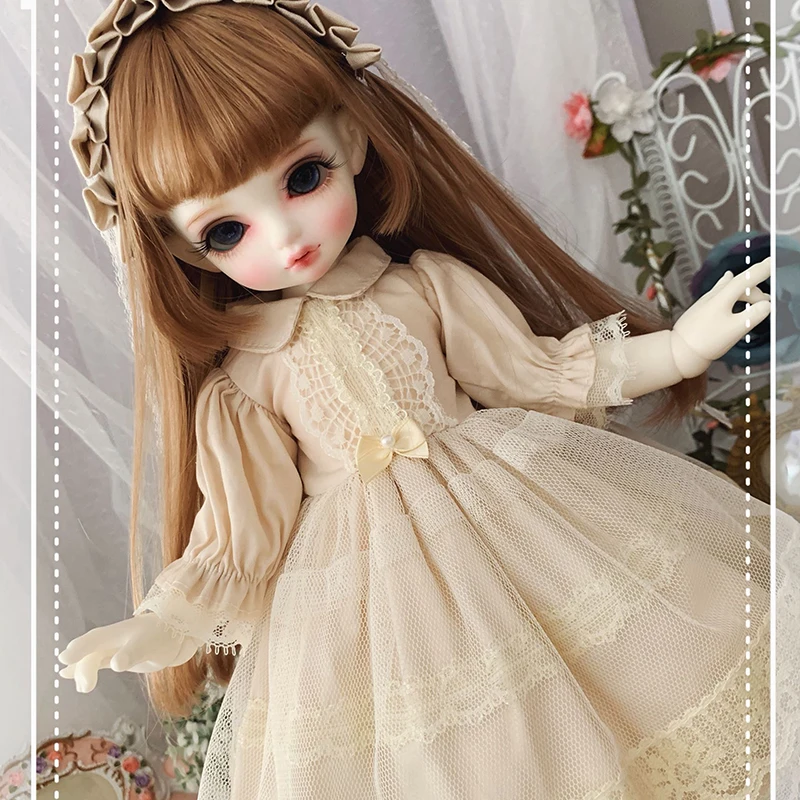 1/6 BJD платье Обнаженная принцесса платье костюм+ повязка для волос для BJD 1/6 1/4 кукла 1/6 Blyth кукла аксессуары для кукольной одежды