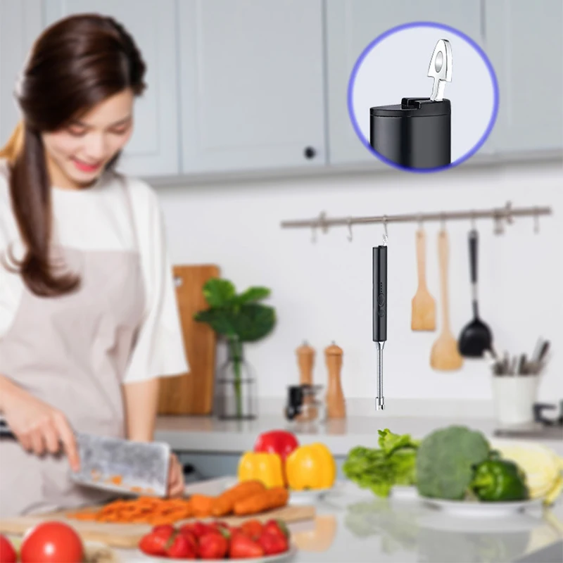 Electronic Candle Lighter USB Rechargeable Windproof Arc with Power Display for Kitchen Stove BBQ Camping | Дом и сад