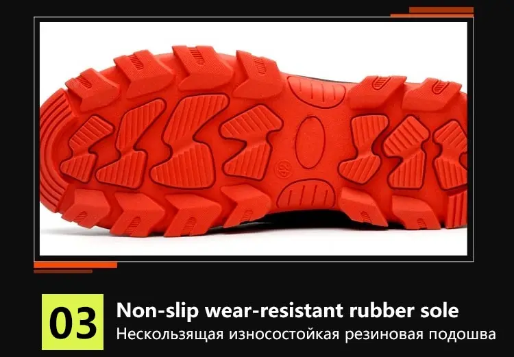 Безопасная обувь утолщенные мужские ботинки модный дышащий сетчатый ботинки мужская обувь удобная мужская рабочая обувь на шнуровке походная обувь больших размеров