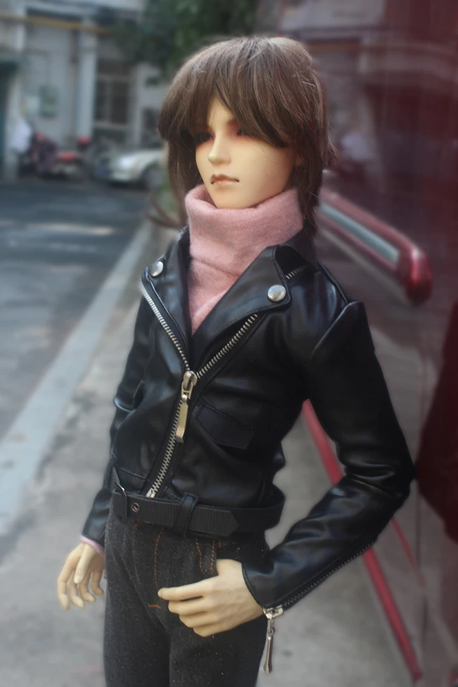 1/4 1/3 BJD кукла кожаная куртка пальто Одежда Аксессуары для BJD/SD ID72 сильный дядюшка