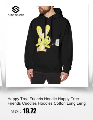 Футболка с надписью «Happy Tree Friends»; Милая футболка с рисунком зубастой и бабочкой; футболка с короткими рукавами