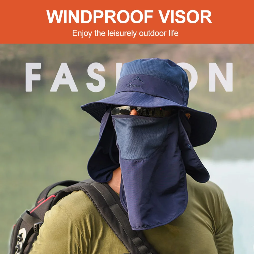 

Sunshade Hat Portable Cotton Ball Cap Cooling Cap Portable Cotton Sun Visors Fisherman Hat Durable Cotton Casual Hat