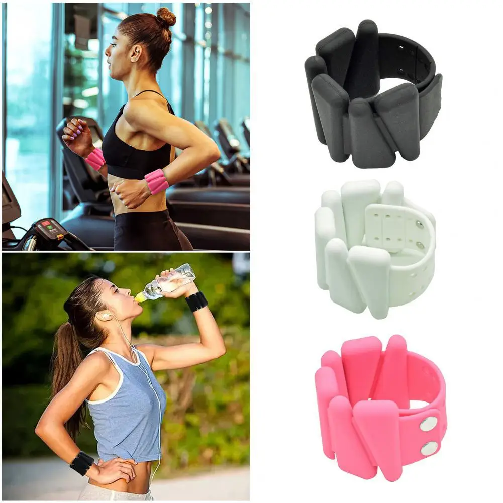 

Ремешок силиконовый водонепроницаемый однотонный для занятий йогой и бегом, 1800 г