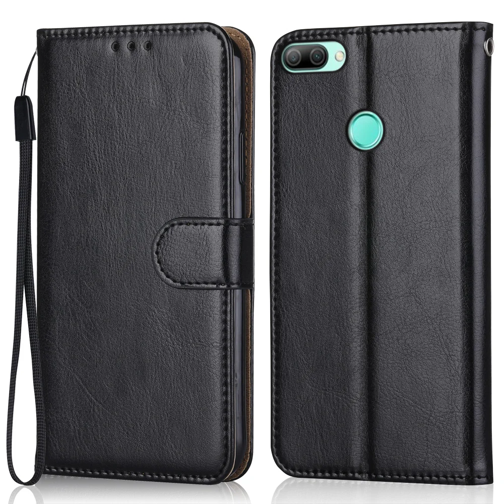 Роскошный кожаный чехол-книжка Folio для Huawei Honor 9N 9i LLD-AL20 5,84 ', чехол-кошелек с подставкой, чехол для телефона