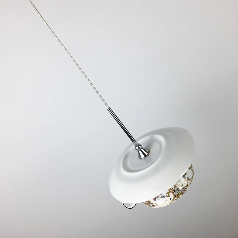 Подвесной светильник в скандинавском стиле с цветочной чашкой Европейский