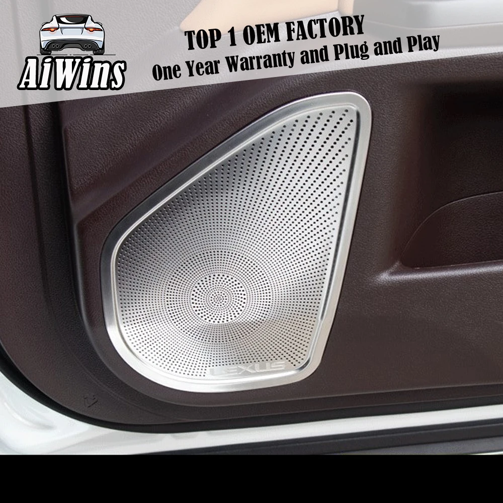 

Car style For L-exus 18-20 ES200/ ES260/ ES300H modified door horn trim frame horn cover sound