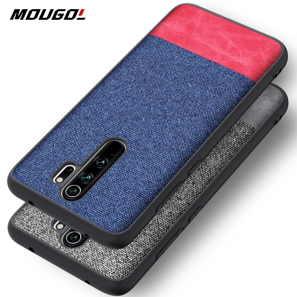 Чехол для Xiaomi Redmi Note 8 Pro противоударный мягкий силиконовый чехол из ткани Mi 9T K30 K20 9