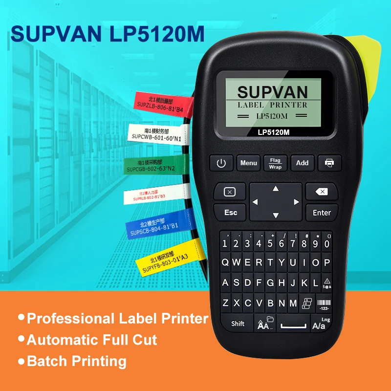 Принтер для этикеток Supvan LP5120M портативный принтер ручной беспроводной