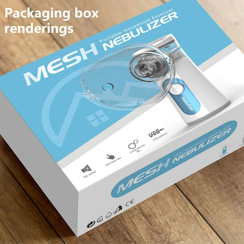 

JYouCare Mesh Nebulizer Portable Respirator Inhaler Nebulizador portatil Family Handhold Atomizer Silent Children Adult Non-drop