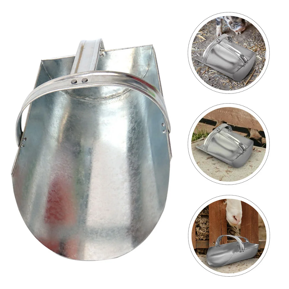 

1 шт. практичная Лопата для еды, искусственная железная лопатка для домашней фермы