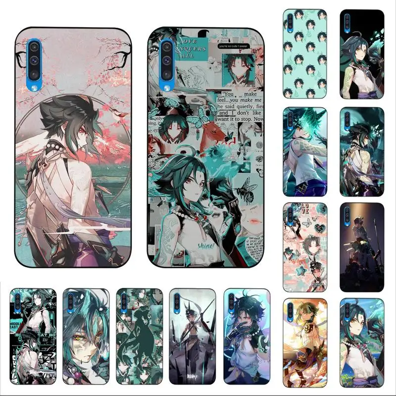 

MaiYaCa Xiao Genshin Impact game Phone Case for Samsung A51 01 50 71 21S 70 10 31 40 30 20E 11 A7 2018
