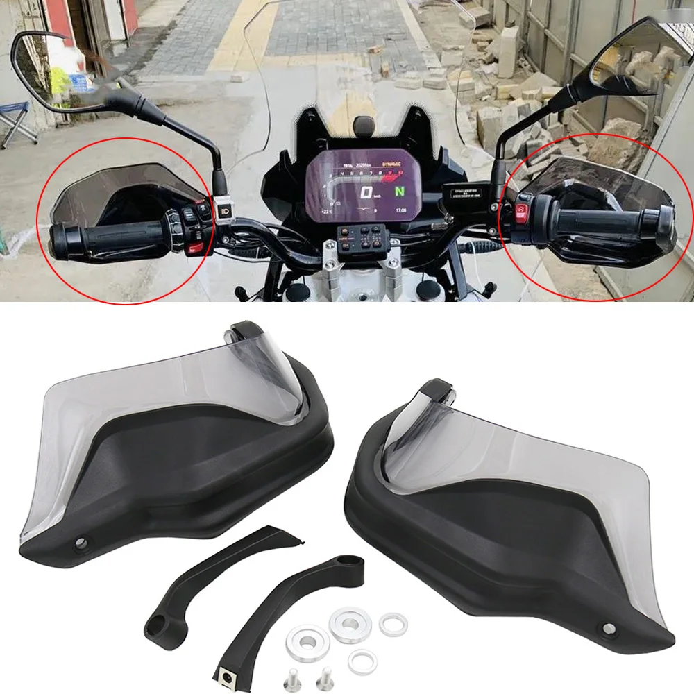 

For BMW R1250GS / ADV LC R1200GS LC F750GS F850GS1000XR 11-19 AdventureHandguard Motorcycle Handguard Smoke Windshield Protector