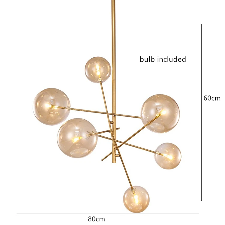 _ Подвесная лампа G9 подвесной светильник итальянский дизайн для гостиной